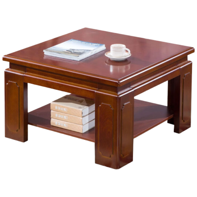 戴劲 茶几客厅双层长几短几小户型边桌沙发边几喝茶桌子 B款短几