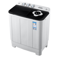 奥克斯(AUX)洗脱13公斤大容量半自动双桶洗衣机宿舍家用双缸小型_白色洗脱共4.2公斤内衣裤用