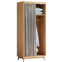 锁匠 实木挂衣柜0.8m台