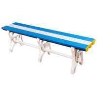 锦北 ABS塑料更衣凳游泳馆健身房洗浴防水换衣凳简约更衣凳 2.0米