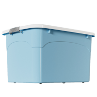 鑫木樽滑轮收纳箱46*32*27cm个