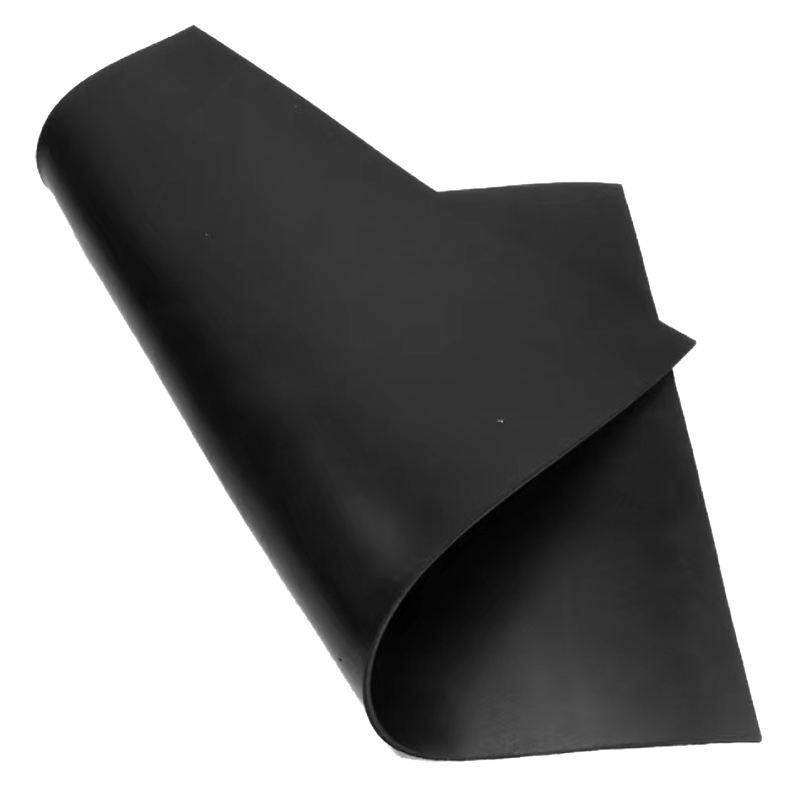 铁工邦 橡胶板耐磨减震黑胶皮 1mm(1米*27米)卷