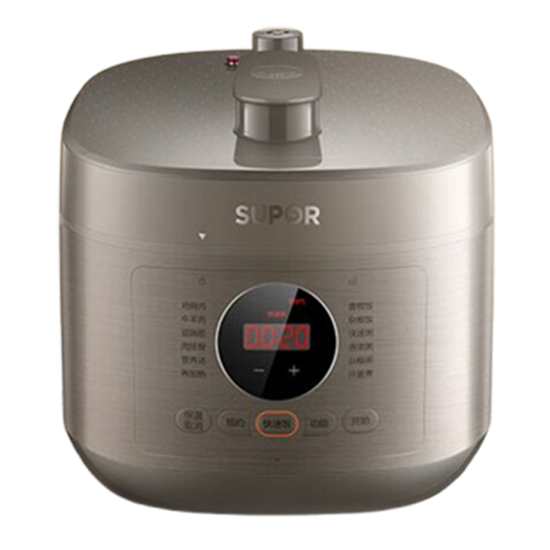 苏泊尔电压力锅5L全自动智能预约压力锅易清洁SY-50FC26