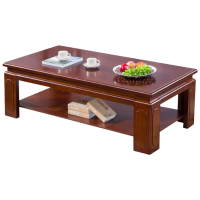 戴劲 茶几客厅双层长几短几小户型边桌沙发边几喝茶桌子 B款长几