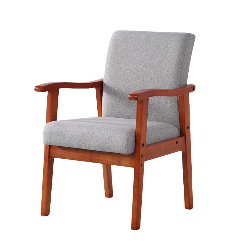 蕃蒂接待椅海棠色把