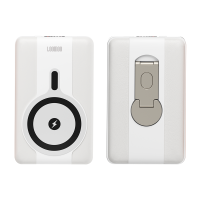 乐默(LOOMOO)10000毫安皮革磁吸无线充支架移动电源LPB-068