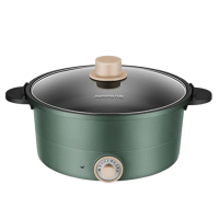 九阳电火锅3L受热均匀不粘涂层多功能电火锅HG30-GD91