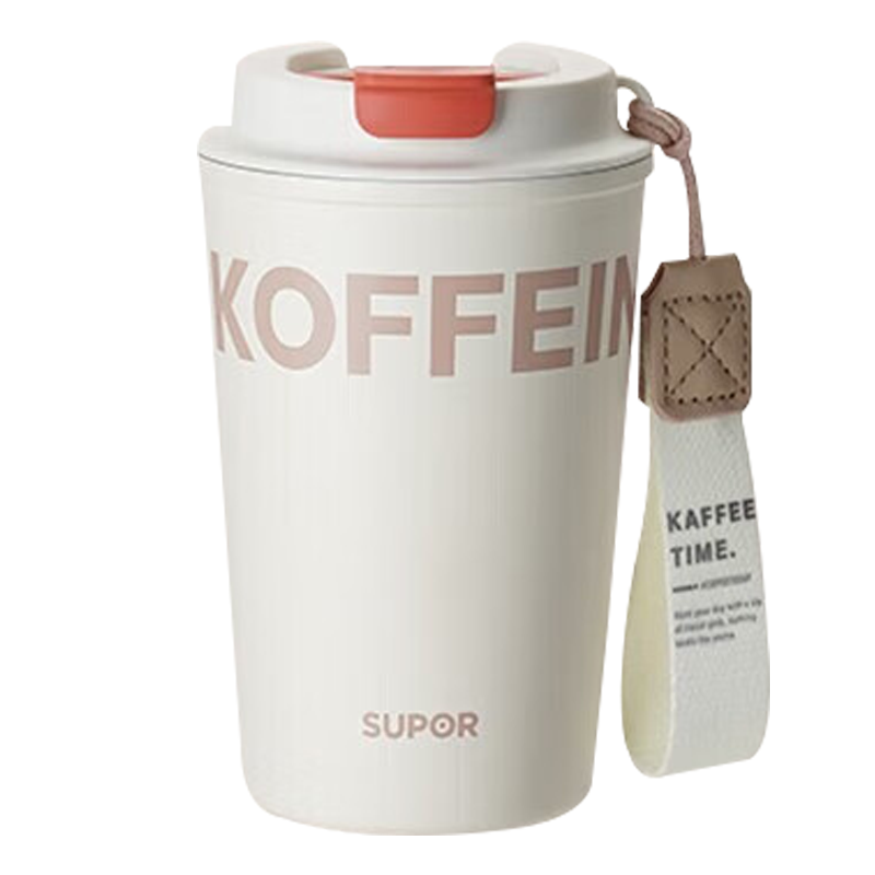 苏泊尔保温杯400ml不锈钢便携杯子KCV40AG10(颜色随机)