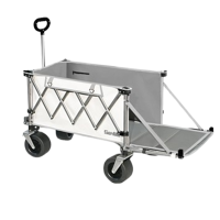 闪电客露营车聚拢款大号手推车户外旅行折叠后开野营野餐儿童可躺