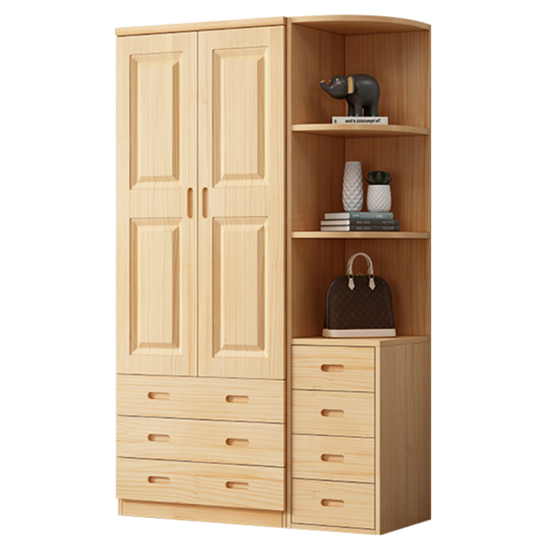 宜掌柜 卧室衣柜 0.9米+角柜 套