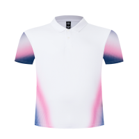 中健时尚设计新款撞色翻领短袖男女款运动休闲透气舒适干爽2025夏季拼色POLO衫24303\24304