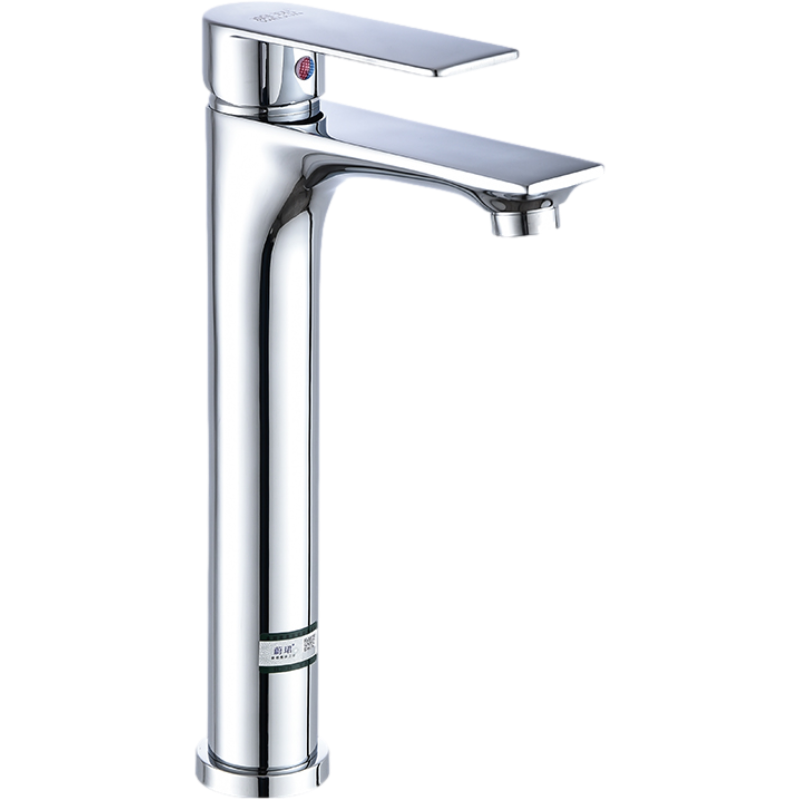 蔚珺牌铜高平板冷热台上盆水龙头通用型个