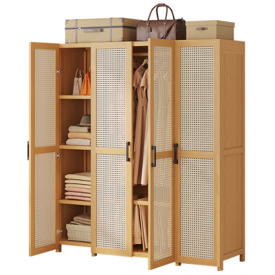 宜掌柜 四门衣柜 120*42*160cm 台