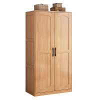 豫龙都 实木衣柜 两门 台