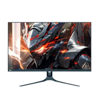 Lecoo 联想31.5寸曲面180HZ高刷广色域电竞家用电脑N3218C显示器3238