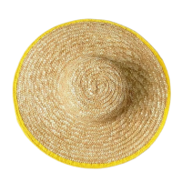 梦丽赛 草帽遮阳帽防晒帽 均码 (顶)