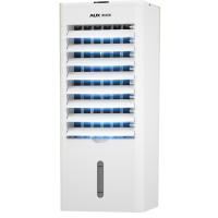 奥克斯(AUX)空调扇家用冷风扇制冷风机卧室冷气扇小型空调宿舍水冷风扇_升级遥控款12H定时带上下水箱9种风感赠6个冰晶