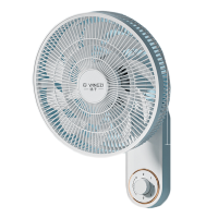 扬子璧扇挂壁式电风扇家用强力大风力挂扇小型摇头挂墙壁风扇壁扇 特大款遥控款-免打孔