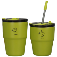 厨小姐 时尚特调咖啡316不锈钢保温杯 580ml CXJ7515 个