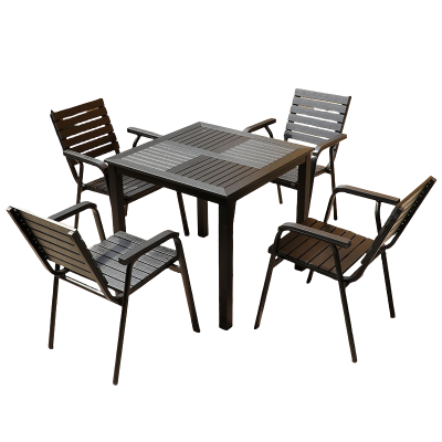 桃锦堂休闲桌椅80cm套