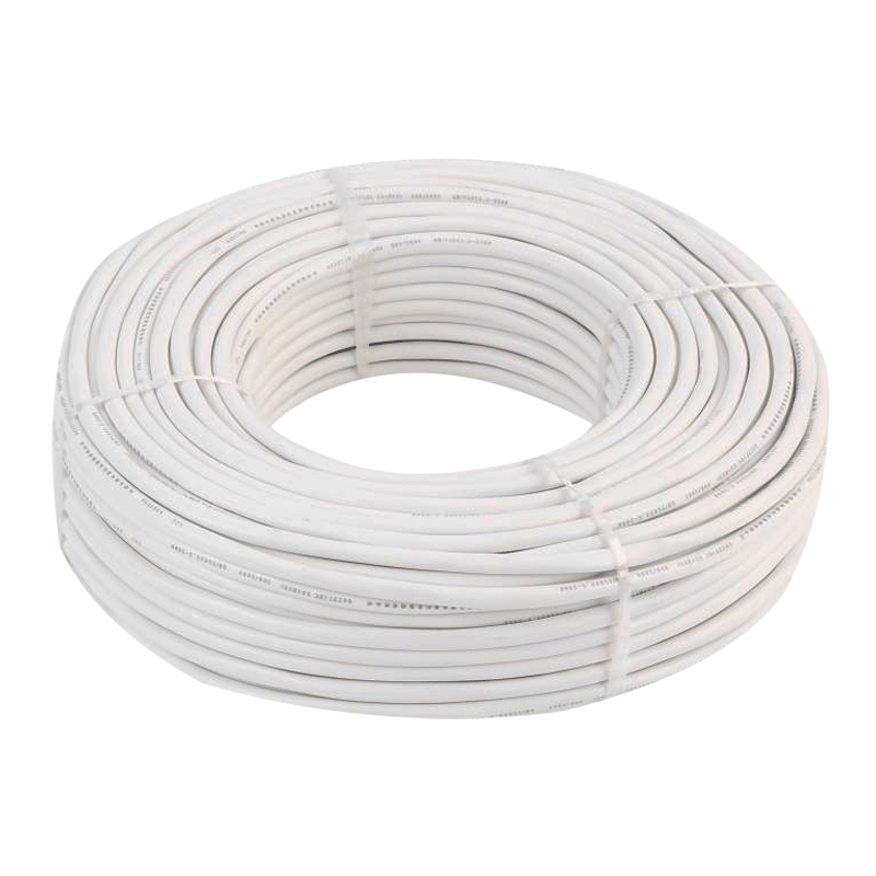 嘉众忆 两芯电线50米 护套线电动车充电插座电源线 白色护套线 RVV2*2.5平方 JZY-JZ267 米