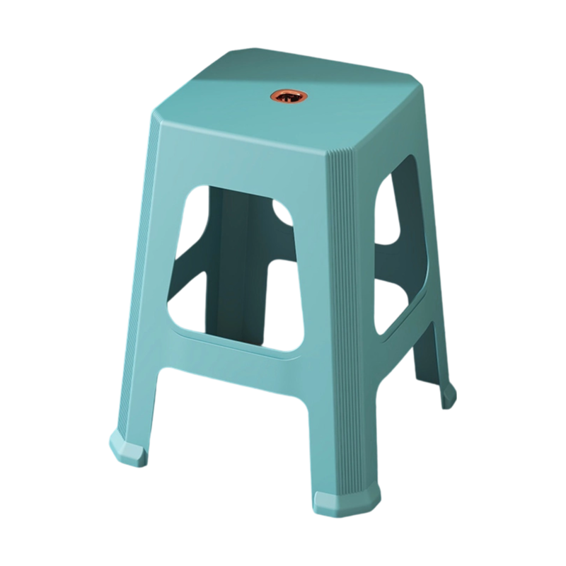 铭羽洋加厚凳子浅蓝38*38*48.5cm个