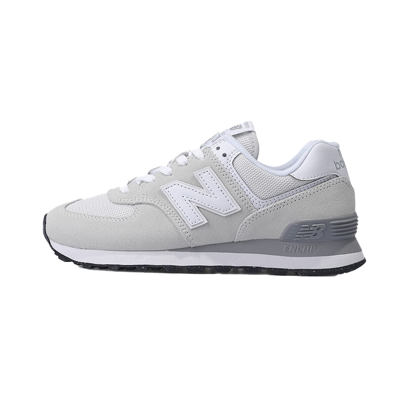 NEW BALANCENB男女情侣秋冬复古浅灰轻便运动休闲鞋