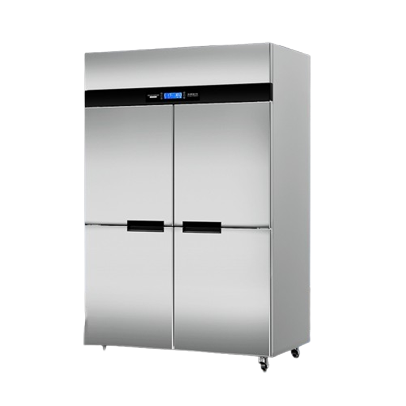 向向锦鲤四六门冰箱商用风冷双温厨房46开冷藏冰冻柜立式大容量_大4门-风冷冷冻-18℃
