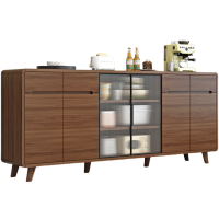 攸形餐边柜六门2400*400*860mm个