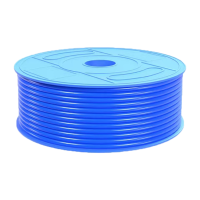 盛京联硕 高压气管PU管气动软管Φ4*2.5mm蓝色200米/盘盘