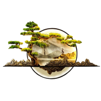 如华福禄户外壁灯太阳能别墅庭院灯室外围墙背景影壁墙新中式景观墙灯