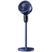 美菱空气循环扇家用小型落地扇涡轮对流电风扇夏天风扇 机械加高款