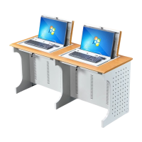 珂洋 翻转电脑桌 两人位 张
