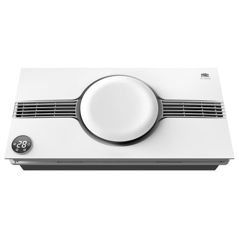 雷士照明风暖浴霸圆环双出风浴室快速取暖升温暖风机66