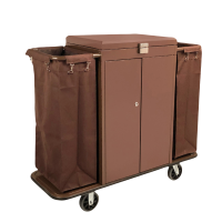 怡卓欧布草车带门盖双边个