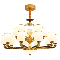 雷士照明新中式客厅吊灯中国风餐厅灯新款现代中式灯具灯饰66