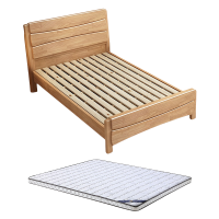 豫龙都 单人床+床垫 1m 套