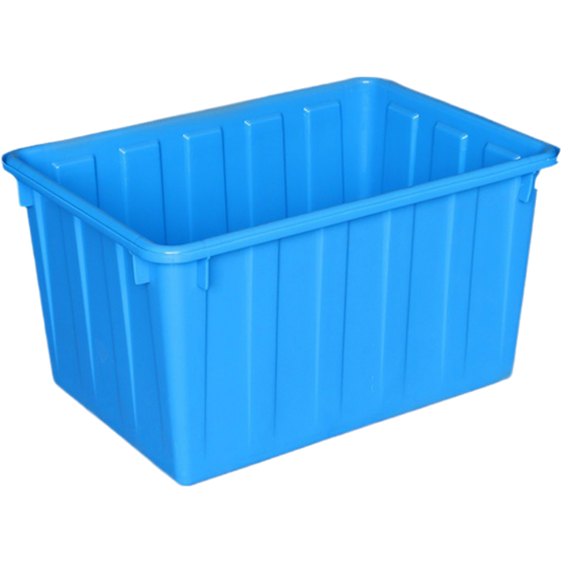 [疆不凡] 蓝色周转箱48*35*16cm个