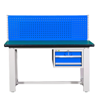 怡卓欧工作台1.5米吊二斗+背网张