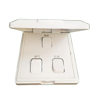 如华福禄欧普浴霸专用开关夜光3开带86型三合一