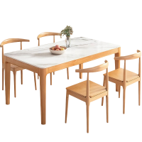 豫龙都实木餐桌