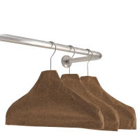 怡卓欧 衣架衣撑 原木色 个