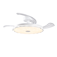 雷士照明风扇灯客厅餐厅卧室灯吊扇灯家用吊灯简约电扇枕边风灯具