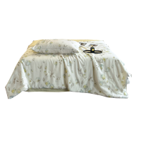 雅鹿YLB2572天丝蚕蛹蛋白被(花色:花意盈香-灰)150*200cm1150g