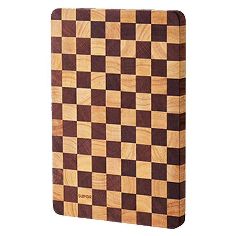 苏泊尔砧板棋盘格抗菌加厚天然实木双面用BC382625AU1