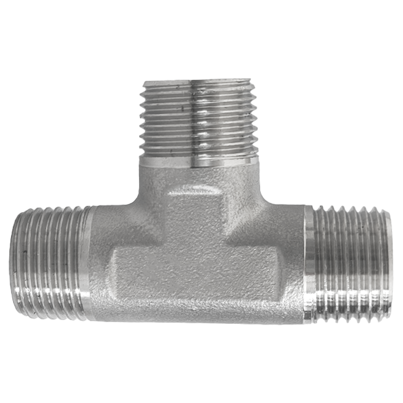 云型巨 不锈钢外丝三通 不锈钢水管接头配件 DN10 个