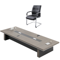 锁匠 会议桌3.5m+12椅组