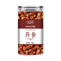 丹参甄选正品丹参粉无硫紫丹参片丹叁三七山楂黄芪泡茶水