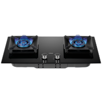 老板(Robam)4.8kW煤气灶68%热效率灶具 节能省气 双灶家用一级能效猛火灶55B7A液化气