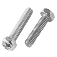境程永信 304不锈钢外六角内十字螺栓6*16 个
